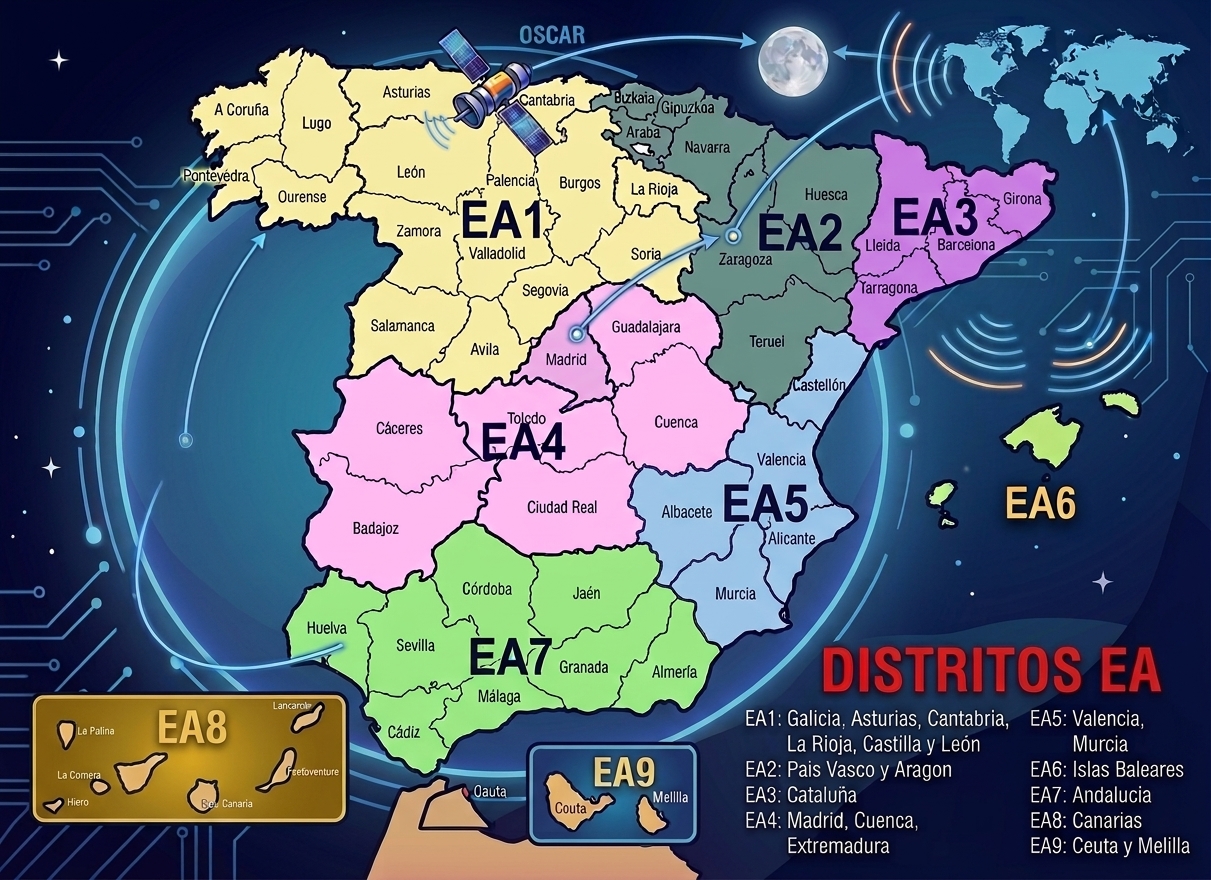 Mapa de Distritos EA